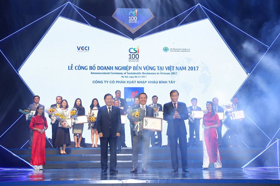 Vượt qua 400 doanh nghiệp, BITEX trở thành Doanh nghiệp phát triển bền vững tại Việt Nam