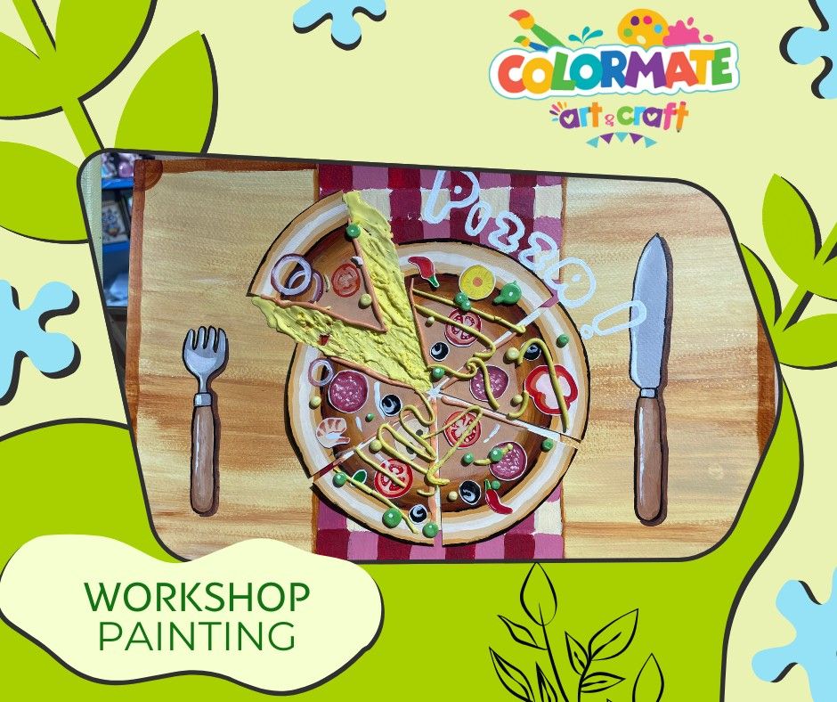 Workshop Painting - Khám phá thế giới nghệ thuật 3D đầy màu sắc cùng bé