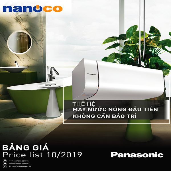 Bảng Giá Nanoco Tháng 10/2019