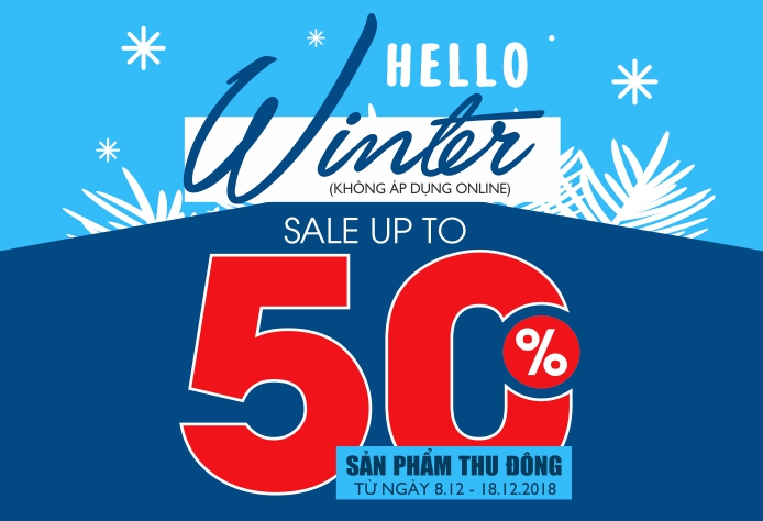 Hello Winter - Sunfly sale sốc hàng đông