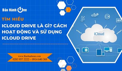 iCloud Drive là gì Cách hoạt động và sử dụng iCloud Drive