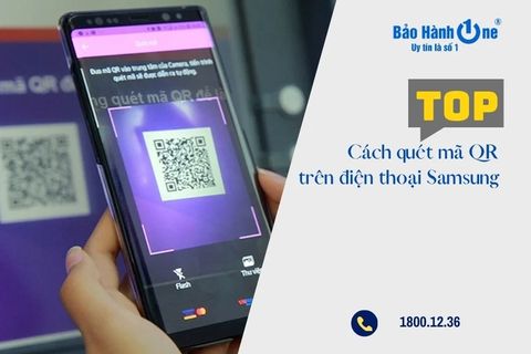 Top cách quét mã QR trên điện thoại Samsung đơn giản nhất