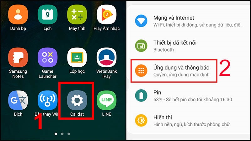 Chọn Buộc dừng ứng dụng bàn phím trên Android