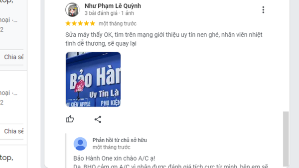 Tại sao Bảo Hành One luôn được khách hàng tin tưởng?