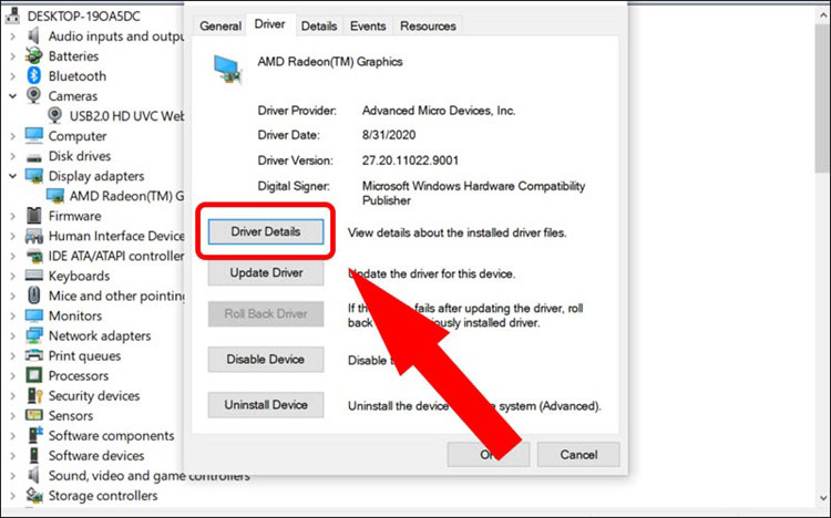 không mở được camera laptop