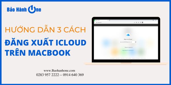 Cách đăng xuất iCloud trên Macbook