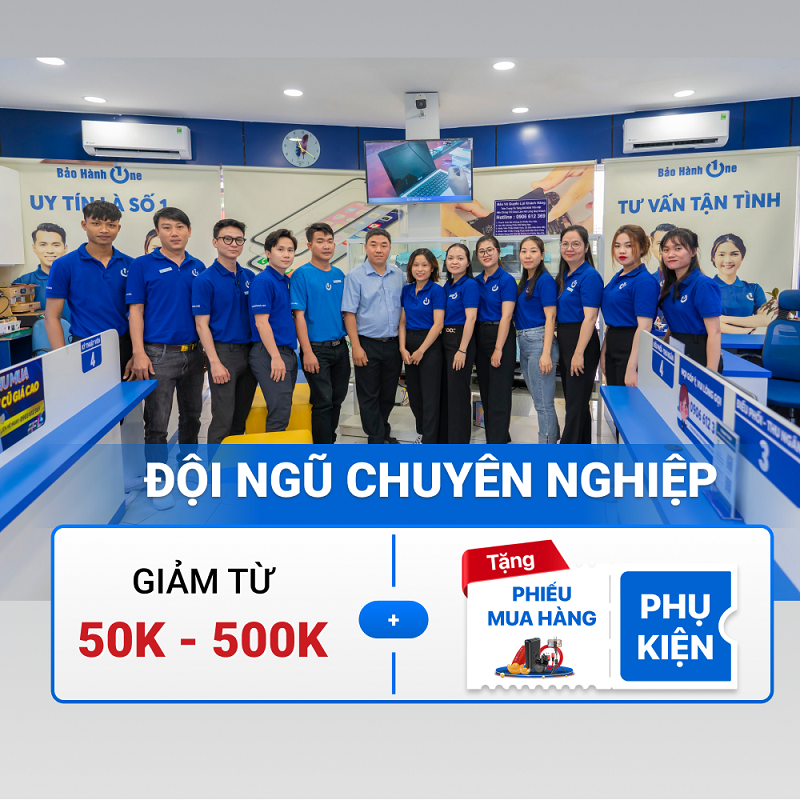 Trải nghiệm những dịch vụ chăm sóc hàng đâu khi thay pin Vivo B G7 chính hãng tại Bảo Hành One