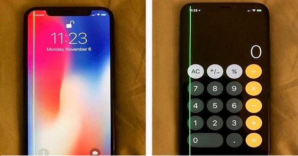 ip xs max bị sọc màn hình