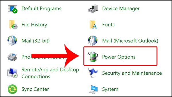 cách cài đặt thời gian sáng màn hình laptop