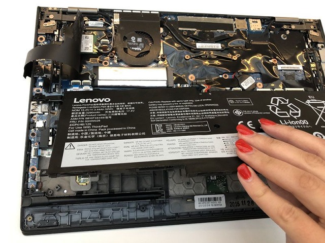 Dấu hiệu thay pin Lenovo