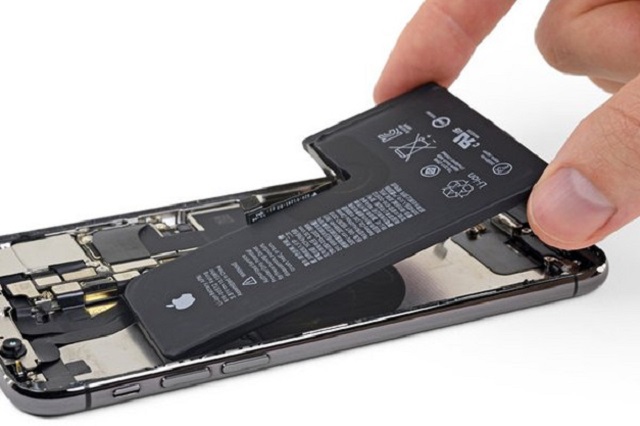 Pin iPhone XS Max bị hỏng