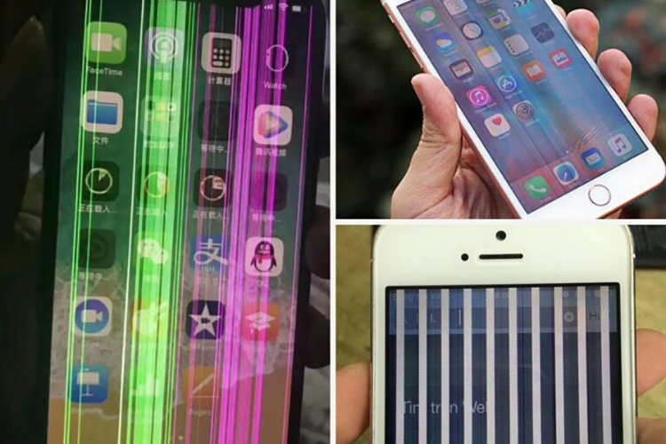 Các lỗi màn hình iPhone