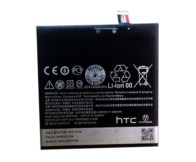 Dấu hiệu nhận biết đã đến lúc bạn nên thay pin điện thoại HTC Desire 826