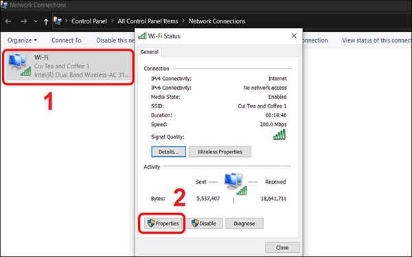 Ứng dụng chạy ngầm chiếm băng thông