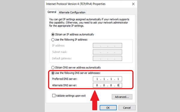 Ứng dụng chạy ngầm chiếm băng thông