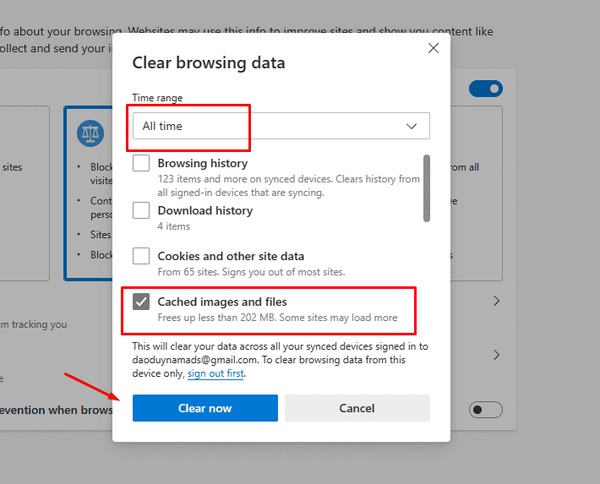 Ứng dụng chạy ngầm chiếm băng thông