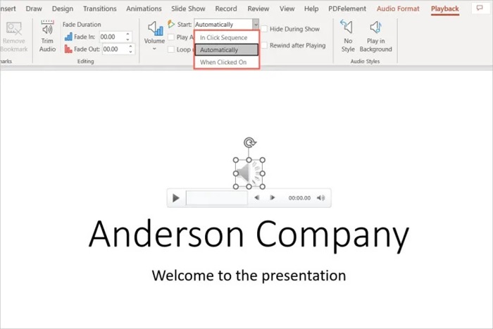 Các tùy chọn phát nhạc trên Sile