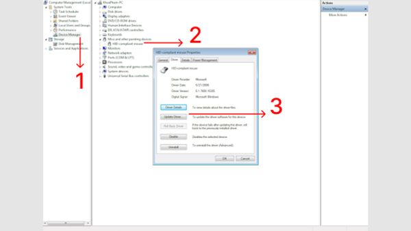 bàn chuột laptop không kích đúp được