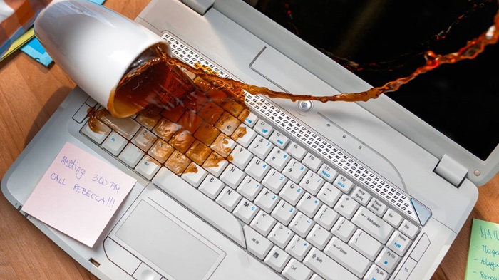 Bàn phím laptop Dell bị hỏng hóc