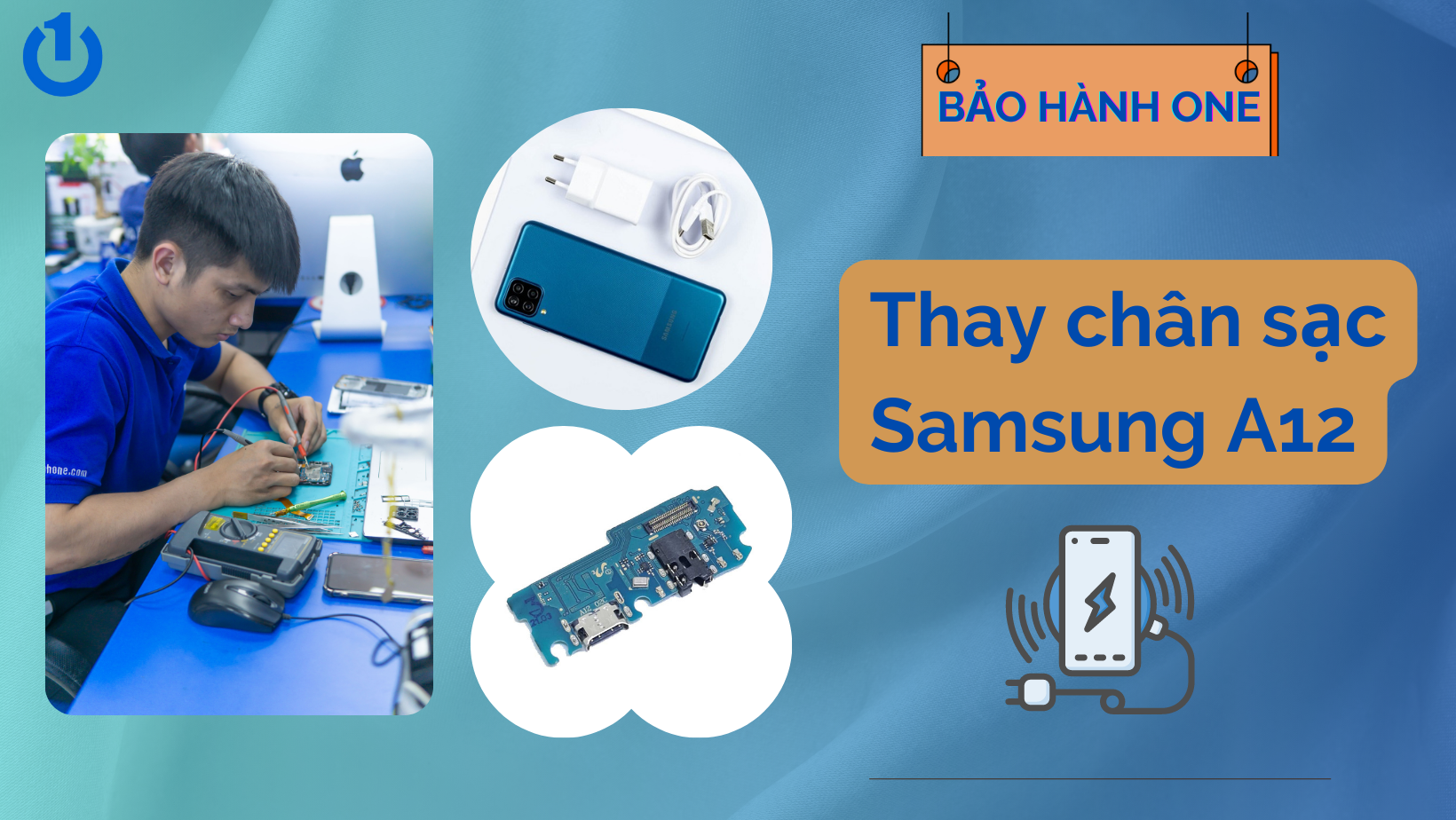 Thay Chân Sạc Samsung A12