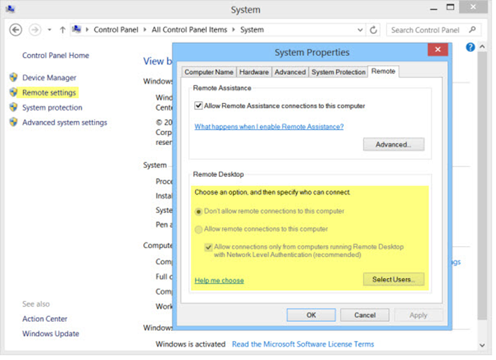 Cách bật tính năng Remote Desktop trên Win 10