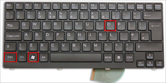 Cách bật bàn phím ảo trên laptop bằng phím tắt