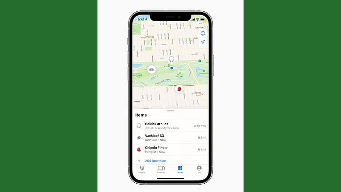 Chọn thiết bị muốn chia sẻ vị trí