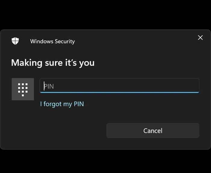 Nhập mã PIN