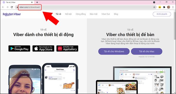 cách cài viber trên laptop