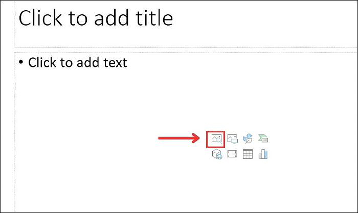 Chọn vào biểu tượng “Pictures”