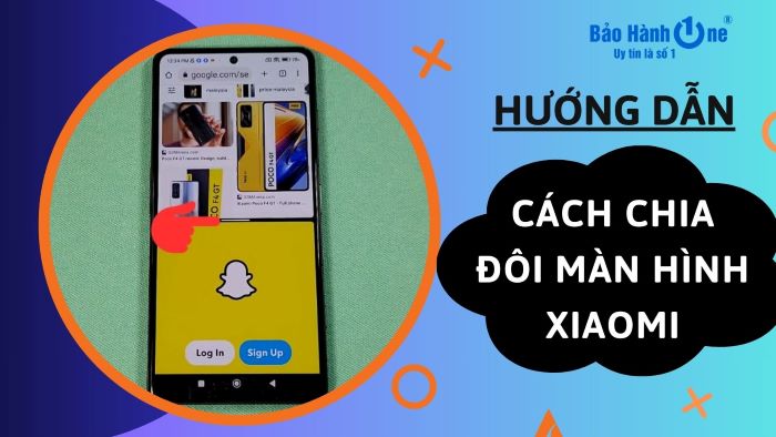 Cách chia đôi màn hình Xiaomi