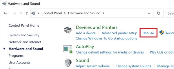 cách chỉnh tốc độ chuột laptop