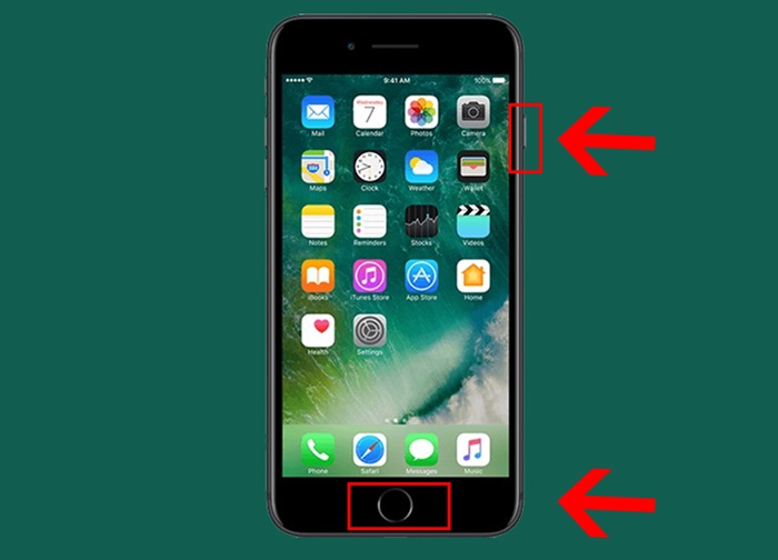 Chụp màn hình điện thoại iPhone