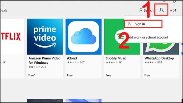 cách đăng nhập tài khoản microsoft trên laptop