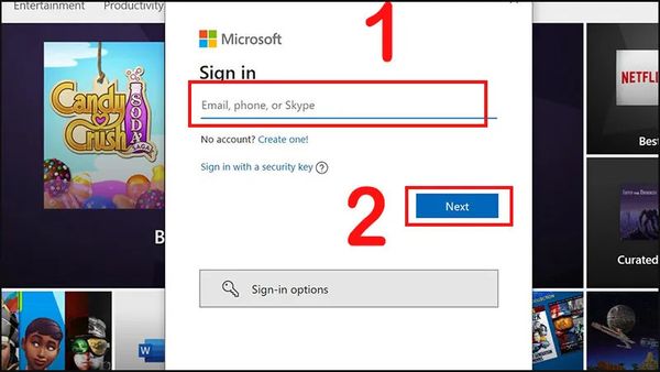 cách đăng nhập tài khoản microsoft trên laptop