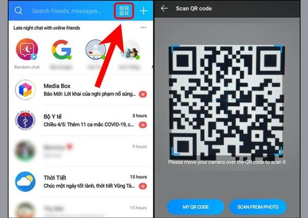 cách đăng nhập zalo trên máy tính