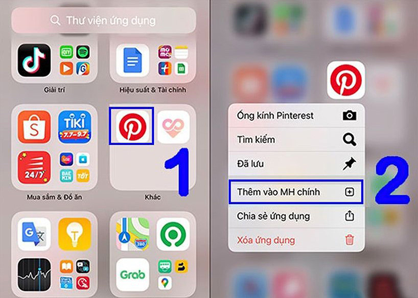 Hướng dẫn cách đưa ứng dụng ra màn hình điện thoại iPhone