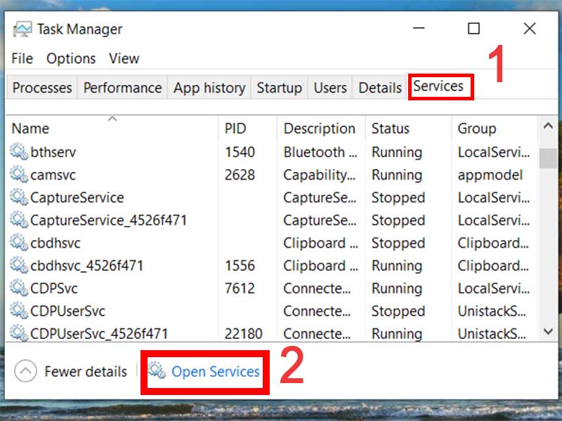 Tắt tất cả phần mềm chạy ngầm