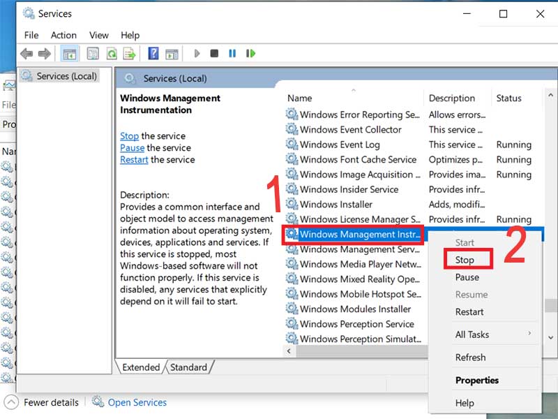 Tắt tất cả phần mềm chạy ngầm
