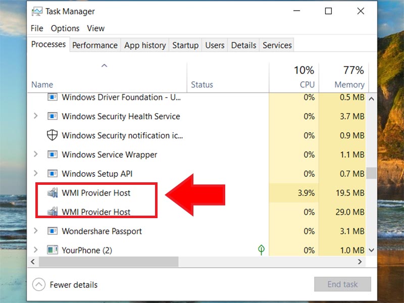 Tắt tất cả phần mềm chạy ngầm
