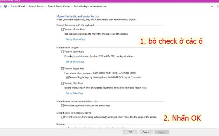 Cách khóa bàn phím laptop Dell inspiron 15