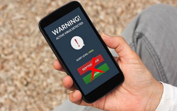 cách xử lý khi điện thoại bị nhiễm virus