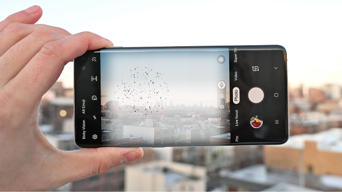 Camera Samsung S10 bị hỏng