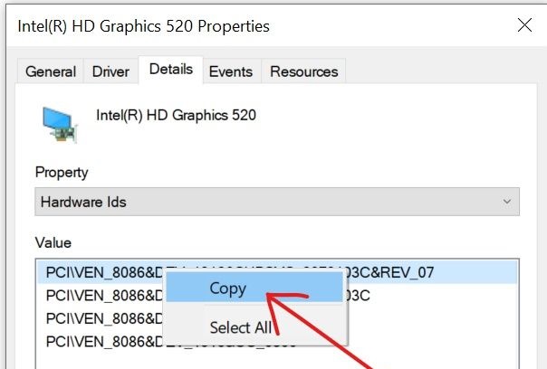 Cập nhật trình điều khiển GPU