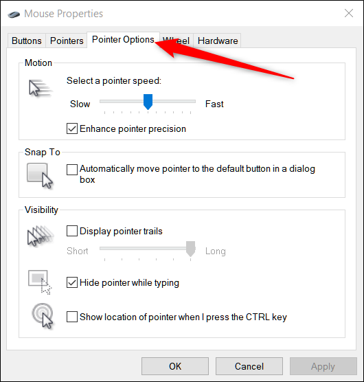 lỗi chuột không di chuyển được