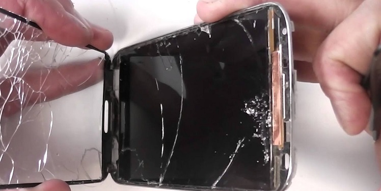 Dấu hiệu thay mặt kính điện thoại Samsung