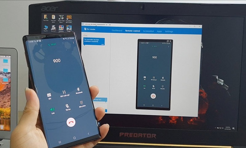 Kết nối điện thoại Samsung với màn hình ngoài