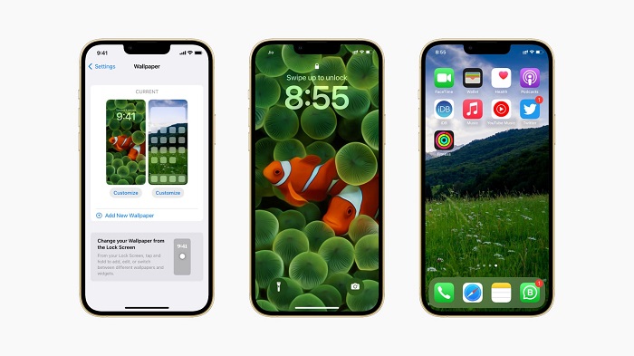 Thay nền màn hình khóa iPhone