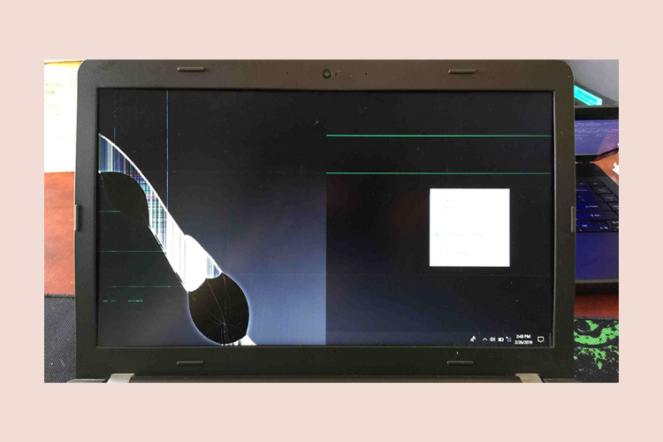 Màn hình laptop bị hỏng