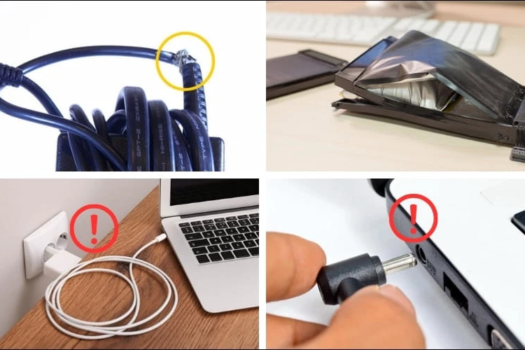 Pin yếu hoặc sạc không nhận điện